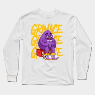 grimace fan art Long Sleeve T-Shirt